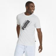 Футболка Puma POWER Logo Tee 84737602 р.XL білий Футболка Puma POWER Logo Tee 84737602 р.XL білий