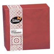 Серветки столові Silken червоні 33х33 см червоні 50 шт.