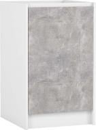 Тумба нижняя МС Идея ЛОФТ 50х82х52,5 см бетон/белый Грейд