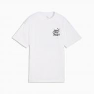 Футболка Puma MID90s Relaxed Back Graphic Tee B 69211902 р.176 білий Футболка Puma MID90s Relaxed Back Graphic Tee B 69211902 р.176 білий