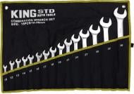 Набор ключей рожково-накидных KING STD 15 шт 10-36 мм (KR-15-truk) 9346