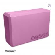 Блок для йоги EasyFit EF-1818 розовый