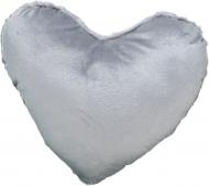 Подушка декоративна Heart 30x40 см сірий La Nuit Подушка декоративна Heart 30x40 см сірий La Nuit