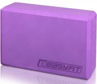 Блок для йоги EasyFit EF-1818 фиолетовый