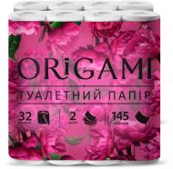 Туалетная бумага ORIGAMI 145 отрывов двухслойная 32 шт.