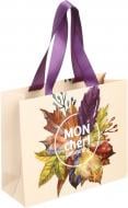 Пакет MONCHERI бумажный Букет M 200х240х90 мм