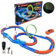 Игровой набор на радиоуправлении Трек с машинкой (светится в темноте) 88802