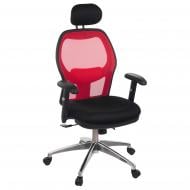 Кресло SECTOR Pantheon красный/черный