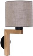 Бра TK Lighting Troy 1WPL 1x60 Вт E27 бук/лен