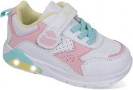 Кроссовки для девочек демисезонные TOM.M 0838F р.29 белые с розовым