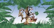 Фотообои AdaWall ADA KIDS POSTER WB2099-5 280x525 см 14,7 кв.м