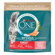 Корм Purina One SterilCat с лососем и пшеницей 1,5 кг