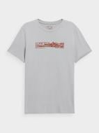 Футболка 4F 4FAW21TTSHM119-27S р.L сірий Футболка 4F 4FAW21TTSHM119-27S р.L сірий