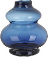 Ваза стеклянная Wrzesniak Glassworks 35х32 см 35 см синяя 17-10674A