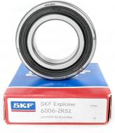 Подшипник SKF радиальный шариковый 6006 2RS Подшипник SKF радиальный шариковый 6006 2RS