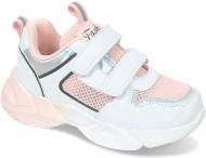 Кроссовки для девочек демисезонные TOM.M 7982В р.28 белые с розовым
