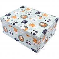 Коробка подарочная зверьки 31х23х13.5 см 1110183707
