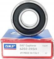 Подшипник SKF радиальный шариковый 6202 2RS