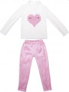 Комплект для девочек Фламинго р.128 белый 875-909