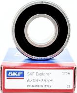 Подшипник SKF радиальный шариковый 6203 2RS