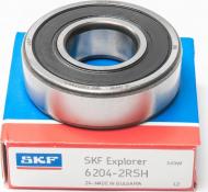 Подшипник SKF радиальный шариковый 6204 2RS Подшипник SKF радиальный шариковый 6204 2RS