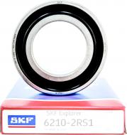 Подшипник SKF радиальный шариковый 6210 2RS Подшипник SKF радиальный шариковый 6210 2RS