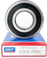 Подшипник SKF радиальный шариковый 6308 2RS Подшипник SKF радиальный шариковый 6308 2RS