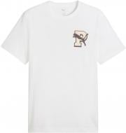 Футболка Puma GRAPHIC Varsity Tee 69177602 р.L белый