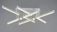 Люстра Valeso LED Vertex YH1315/8+2 BK+GD L720хW510хH160 52W 13000Lm 3000K-6500K черная сталь 52 Вт LED-модуль 45208