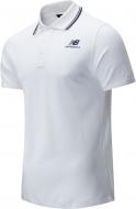 Поло New Balance MT01983WT р.S белый