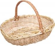 Корзинка плетеная 34x26x8/20 см 4.2/3