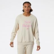 Свитшот New Balance ESSENTIALS CELEBRATE WT21508CTU р.XL бежевый