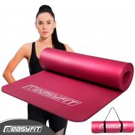 Коврик для йоги EasyFit EF-1919 красный