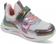 Кроссовки для девочек демисезонные TOM.M 9066Н р.32 белые с розовым