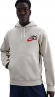 Джемпер Nike M NK Solo SW FLC Hoodie GPX IH4293-104 р.L бежевый
