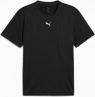 Футболка Puma M TAD ESSENTIALS HEATHER CAT Tee (CF small cat) 52592001 р.L черный