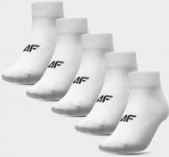 Шкарпетки 4F SOCKS CAS F216 (5PACK) 4FWAW23USOCF216-10S р.39-42 білий