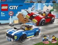 Конструктор LEGO City Поліцейський арешт на автостраді 60242