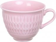 Чашка Sofia 250 мл фарфоровая розовая Cmielow