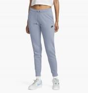 Брюки Nike NSESSNTL PANT REG FLC MR DX2320-493 р. M серый