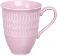 Чашка Sofia 300 мл фарфоровая розовая Cmielow
