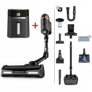 Пылесос аккумуляторный Rowenta X-Force Flex 15.60 AQUA RH99G1WO + Мультипечь Tefal EY501815 в подарок! black