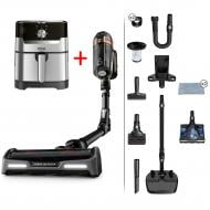 Пылесос аккумуляторный Rowenta X-Force Flex 15.60 AQUA RH99G1WO + Мультипечь Tefal EY501D15 в подарок! black