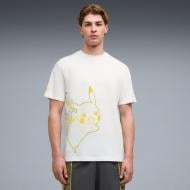 Футболка Puma X POKEMON Relaxed Graphic Tee 63491402 р.M белый