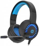 Наушники HP Gaming LED black/blue (DHE-8011UM)