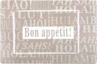 Коврик для сервировки Flamberg Bon appetit! 43,5x28,5 см серый