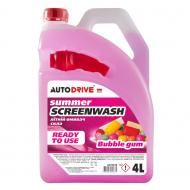 Омыватель стекла AUTODRIVE Bubble Gum лето 40 °С 4 л