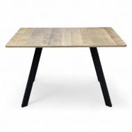 Стол обеденный Starwood Bingo 1200x800x760мм дуб песочный/черный Стол обеденный Starwood Bingo 1200x800x760мм дуб песочный/черный