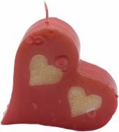 Свеча ароматическая Огонь ОК Сердце 10x5 см