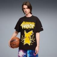 Футболка Puma Pokemon X Hoops Pikachu Tee 63565801 р.M разноцветный